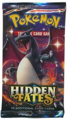 Pokemon Hidden Fates Booster Pack - Charizard Artwork